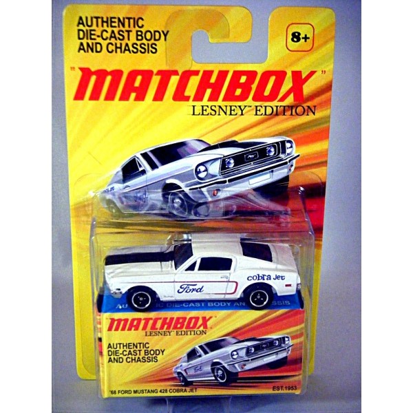 Matchbox Superfast 2004-1968 FORD MUSTANG 428 Nr 52 NEU-OVP 