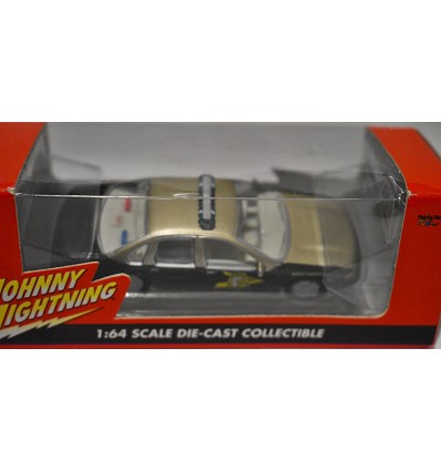 Johnny Lightning - American Blue - White Lightning Chase Car - New Hampshire State Trooper Chevrolet Caprice