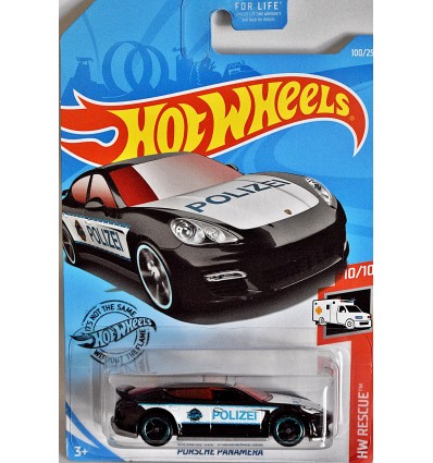Hot Wheels - Porsche Panamera Polizei