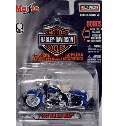 Maisto Harley Davidson (1:24 Scale) 1958 FLH Duo Glide