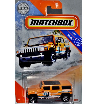 Matchbox Hummer H2 Ocean Rescue Truck