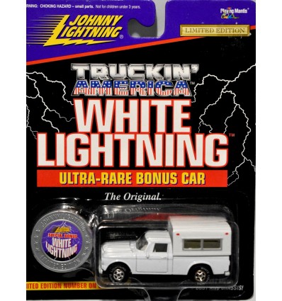 Johnny Lightning - White Lightning - 1960's Studebaker Truck/Camper