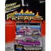 Johnny Lightning Scrapin - Lowriders - White Lightning! 1962 Chevrolet Bel Air Bubbletop