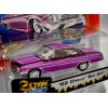 Johnny Lightning Scrapin - Lowriders - White Lightning! 1962 Chevrolet Bel Air Bubbletop
