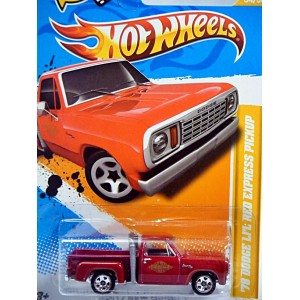 Hot Wheels 2012 New Models series - 1978 Dodge Lil Red Express Pickup Truck