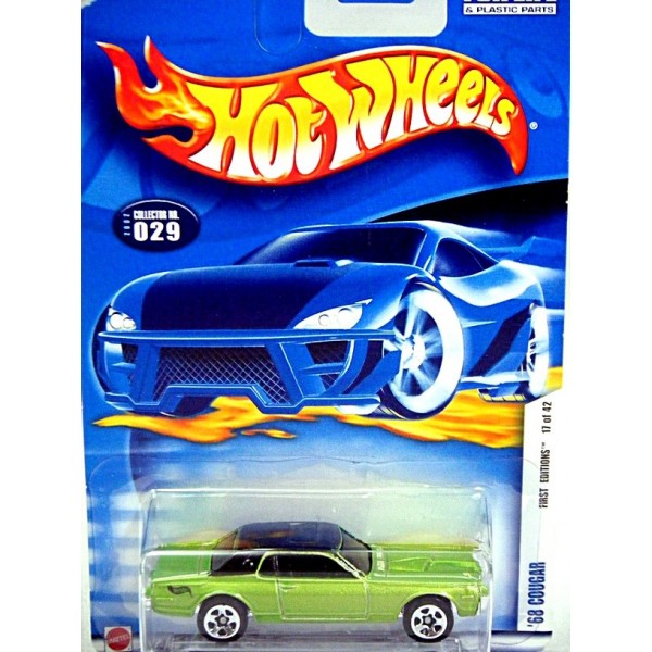 68 Cougar First Editions Collector #029 Hot Wheels