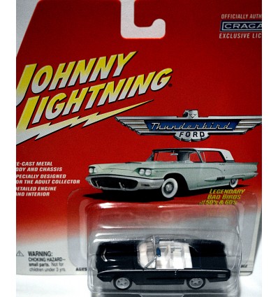 Johnny Lightning - White Lightning - 1961 Ford Thunderbird