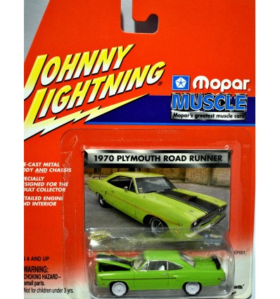 Johnny Lightning - MOPAR Muscle White Lightning - 1970 Plymouth Road Runner