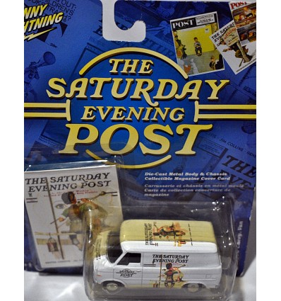 Johnny Lightning - The Saturday Evening Post - Norman Rockwell - 1975 Chevrolet Van