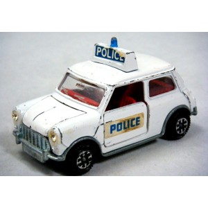 Dinky 250 Police Mini Cooper Boot decal set 2 pre-cut as original 