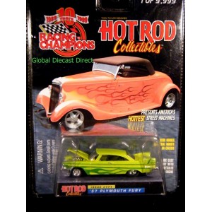 Racing Champions Hot Rod Collectibles - 1957 Plymouth Fury