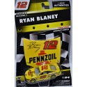 NASCAR Authentics - Ryan Blaney Pennzoil Menards Ford Mustang