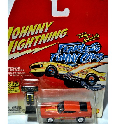 Johnny Lightning Fearless Funny Cars - Fake Out - 1971 Ford Mustang NHRA Funny Car