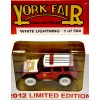 Johnny Lightning Rare White Lightning & Promo - 2012 York Fair Jeep Cherokee Fire Truck