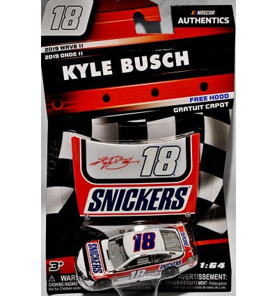 NASCAR Authentics - Joe Gibbs Racing - Kyle Busch Snickers Toyota Camry