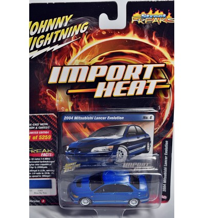Johnny Lightning Import Heat Mitsubishi Lancer Evolution Tuner