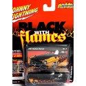 Johnny Lightning Black with Flames - 1951 Hudson Hornet