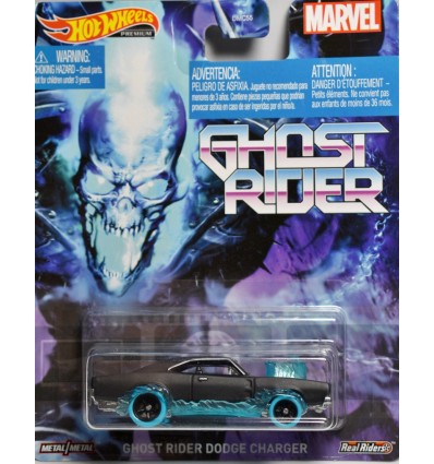 Hot Wheels Premium Marvel Ghost Rider Dodge Charger