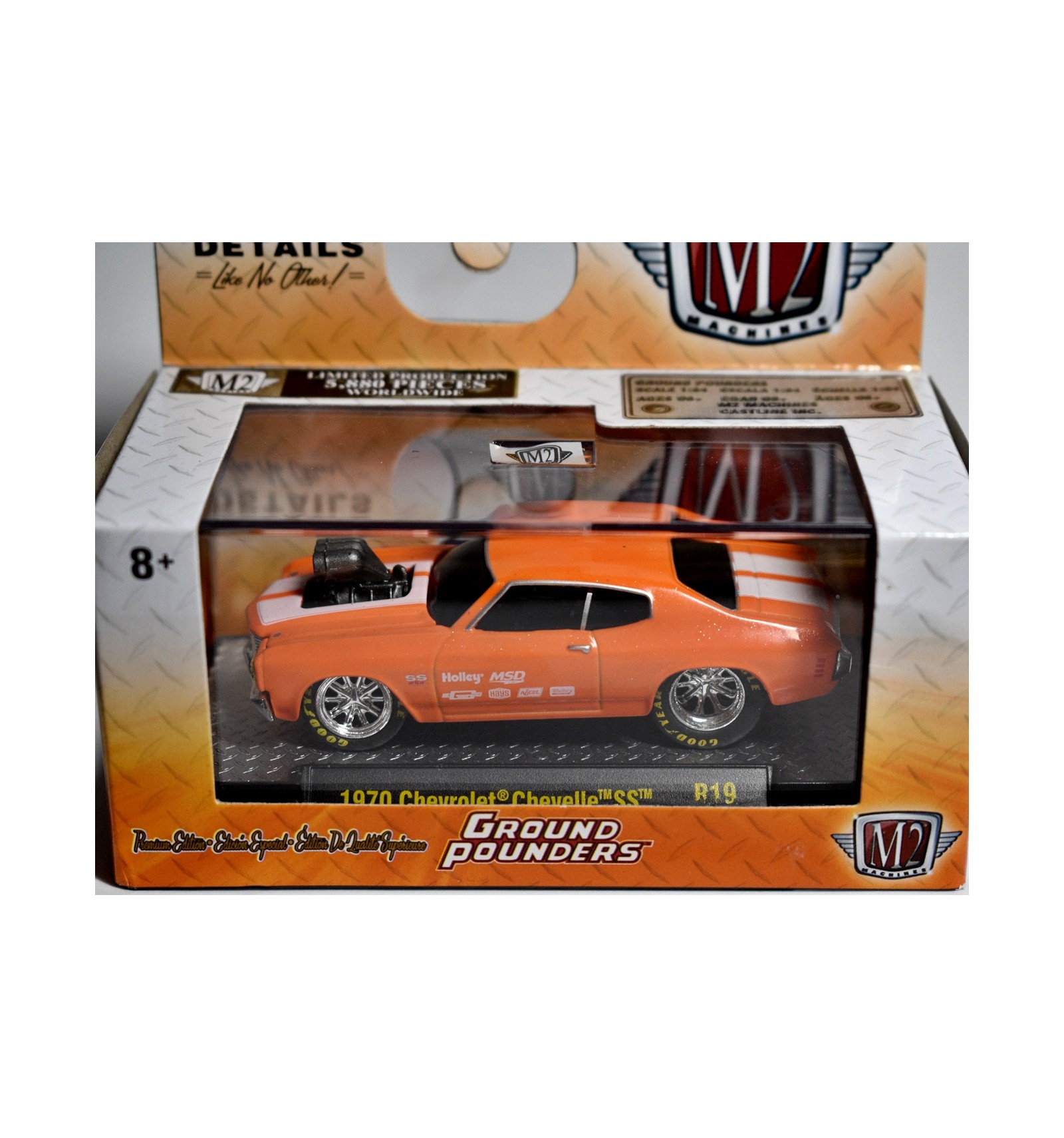 M2 Machines Ground Pounders 1970 Chevrolet Chevelle SS Muscle Car - Global  Diecast Direct