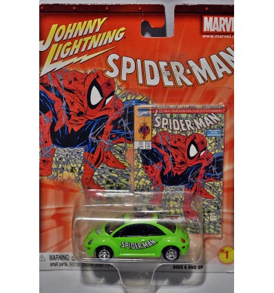 Johnny Lightning Marvel Spiderman Volkswagen Beetle