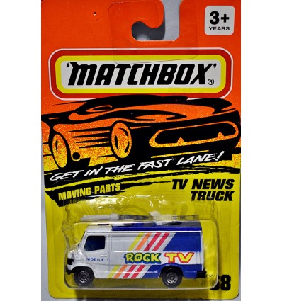 Matchbox Mercedes-Benz MTV Mobile Recording Truck