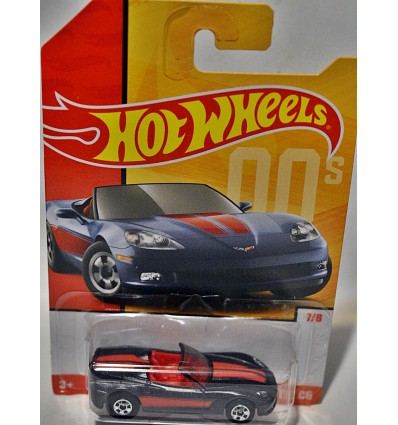Hot Wheels 50th Anniversary Throwbacks - Chevrolet Corvette C6 Convertible
