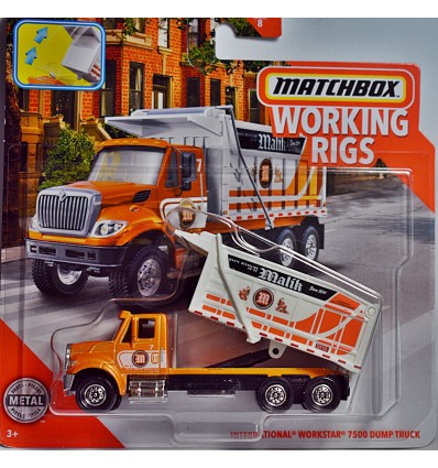 Matchbox Working Rigs - International Workstar Dump Truck