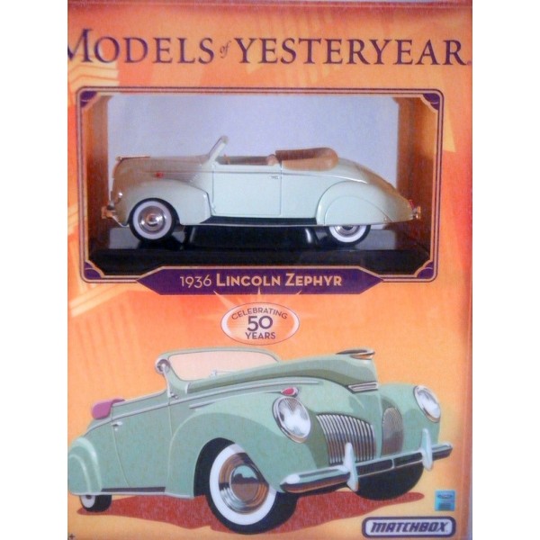 Matchbox - Models of Yesteryear 50th Anniversary 1936 Lincoln