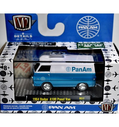 M2 - PAN AM - PAN AM 1964 Dodge A100 Panel Van
