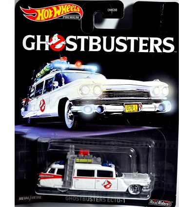 Hot Wheels - Ghostbusters Ecto-1 - 1959 Cadillac Miller-Meteor Ambulance