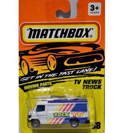 Matchbox - Rock TV Mobile Satellite Truck