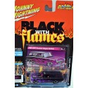 Johnny Lightning Black with Flames - 1960 AMC Rambler Station Wagon Custom