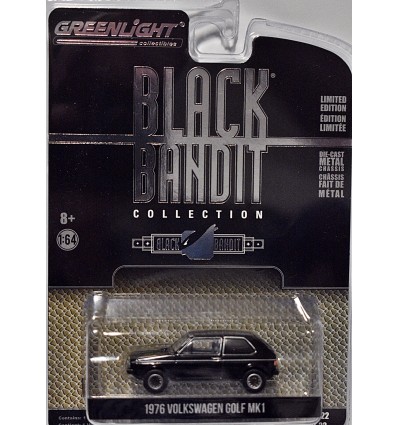 Greenlight - Black Bandit - 1976 Volkswagen Golf MK1