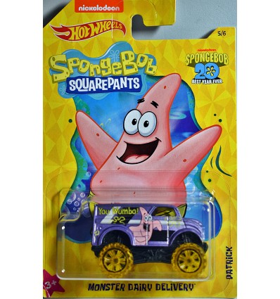 Hot Wheels Spongebob Square Pants - Patrick Divco Dairy Delivery