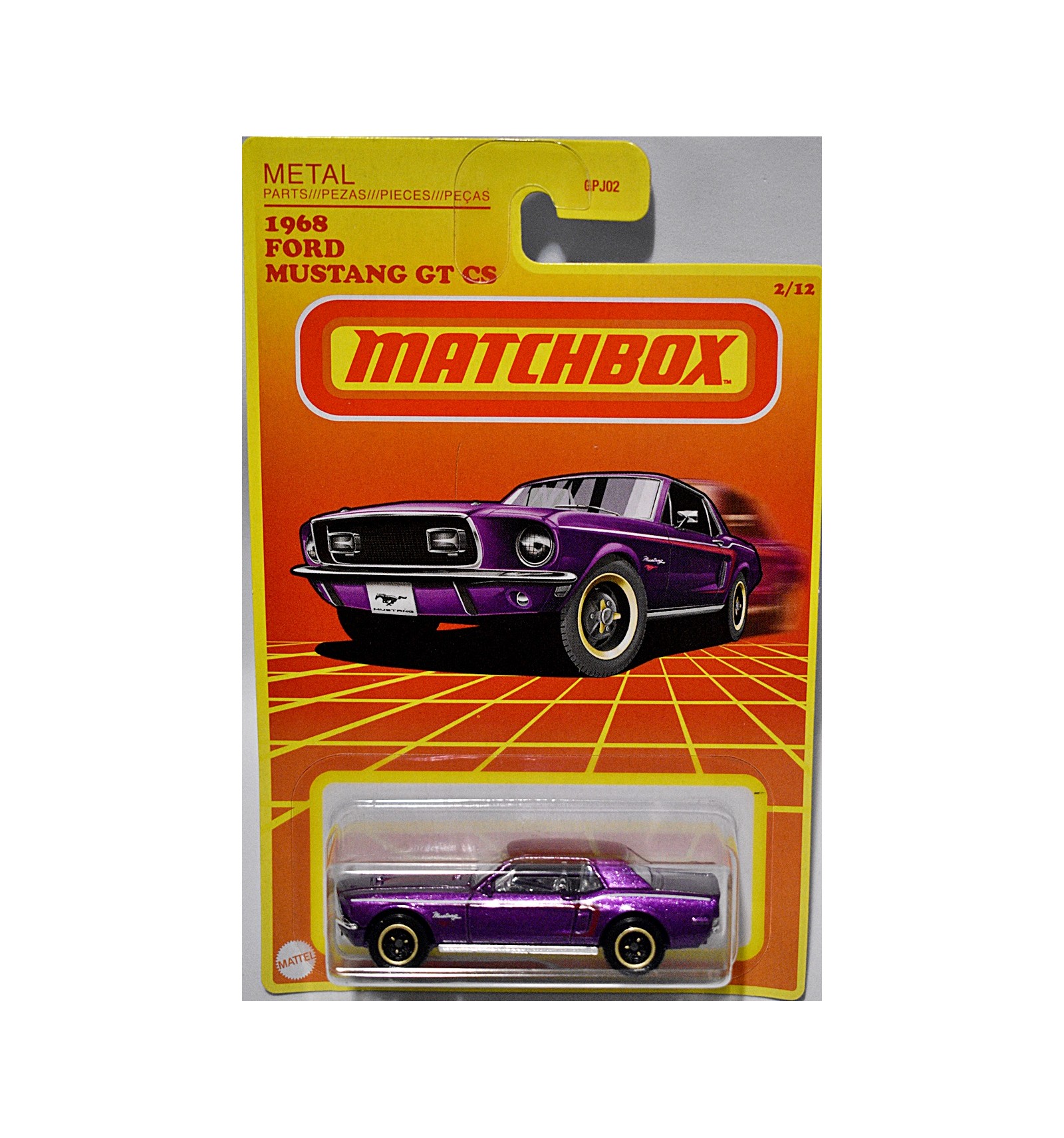 2020 Matchbox 1968 Ford Mustang GT CS California Special Mustang Series 10//12