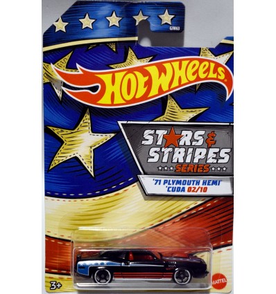 Hot Wheels Stars & Stripes: 71 Plymouth Hemi Cuda