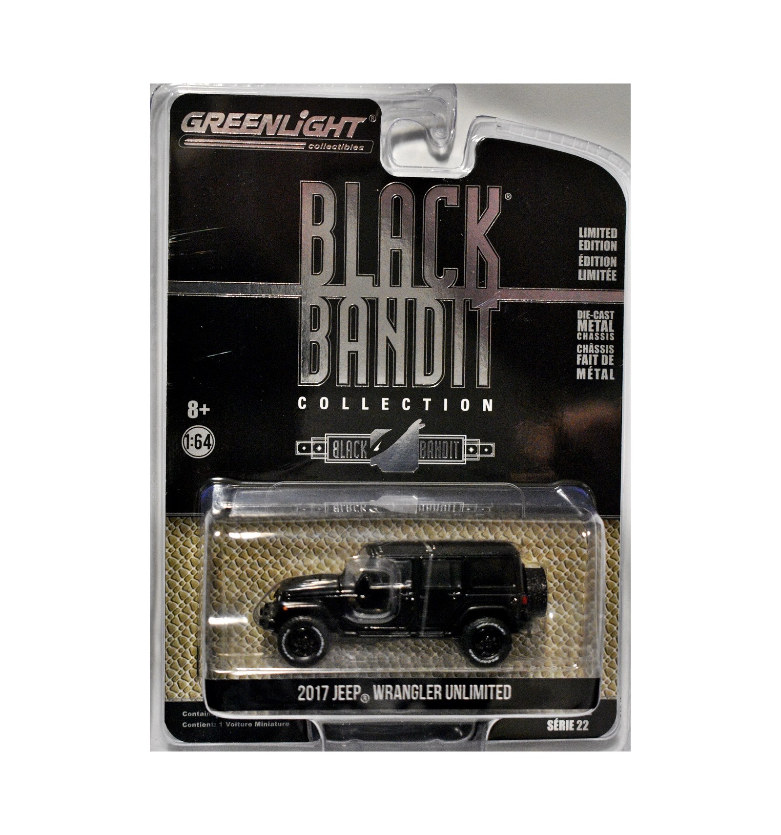 Greenight Black Bandit - Jeep Wrangler Unlimited - Global Diecast Direct