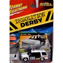 Johnny Lightning Street Freaks - Demolition Derby - 1997 Chevrolet Tahoe Police Truck