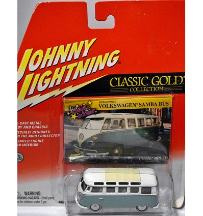 Johnny Lightning Classic Gold - 23 Window Volkswagen Samba Bus