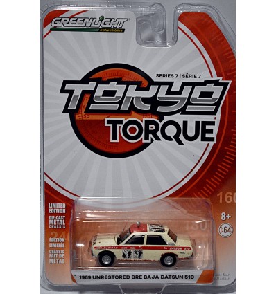 Greenlight - Tokyo Torque - 1969 Unrestored BRE Baja Datsun 510