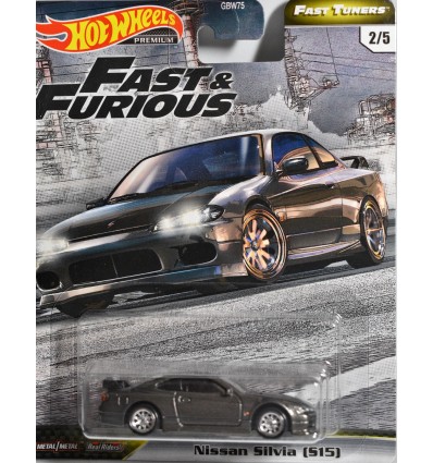 Hot Wheels Premium - Fast & Furious - Nissan Silvia S15