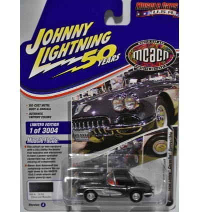 Johnny Lightning Muscle Cars USA - MCACN - 1958 Chevrolet Corvette