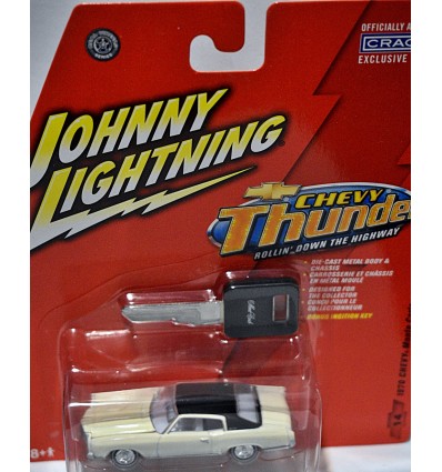Rare Johnny Lightning Chevy Thunder - White Lightning! 1970 Chevrolet Monte Carlo