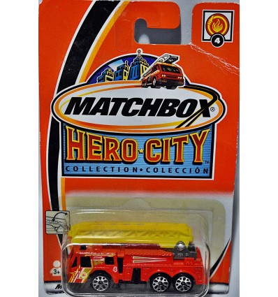 Matchbox Extended Ladder Fire Truck