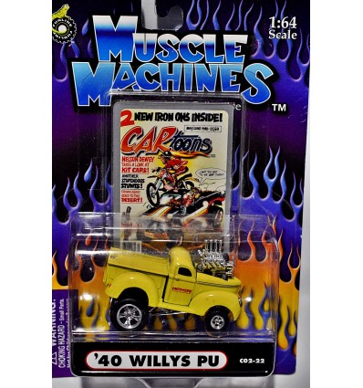 Muscle Machines 1940 Willys Pickup Truck Gasser