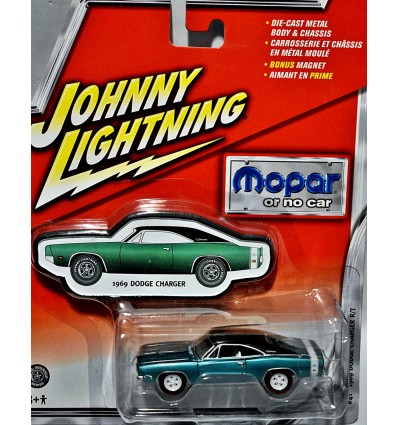 Johnny Lightning - MOPAR or no car - Rare White Lightning - 1969 Dodge Charger