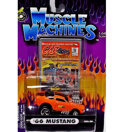 Muscle Machines 1966 Ford Mustang Fastback CARToons