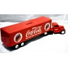 Ertl Metal Promo - Coca-Cola Mack Tractor Trailer Coin Bank