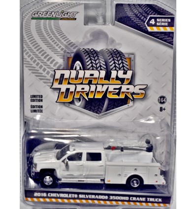 Greenlight Dually Drivers - Chevrolet Silverado 3500HD Crane Truck