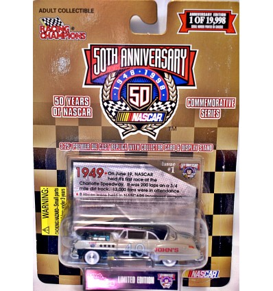 Racing Champions - NASCAR 50th Anniversary - 1949 Buick Riviera NASCAR Stock Car